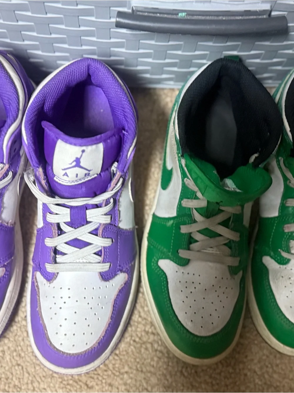 Nike Youth Air Jordan 1 Mids bundle